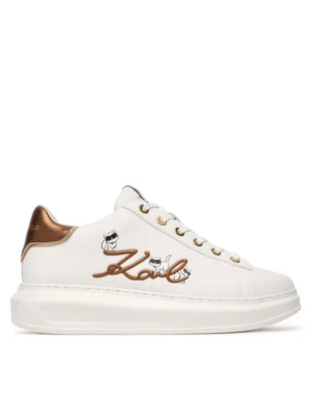 KARL LAGERFELD Sneakers alb