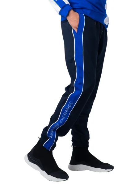 Spodnie dresowe Armani niebieskie