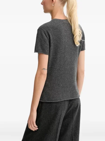 Tricou Bally scurt gri