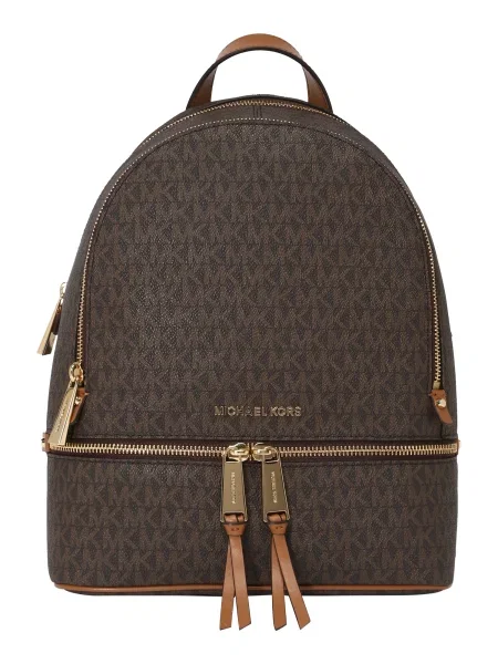 MICHAEL Michael Kors Rucsac Michael Kors Sac à dos Rhea Zip Marron' maro