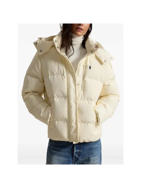 Kurtka puchowa Ralph Lauren beżowa