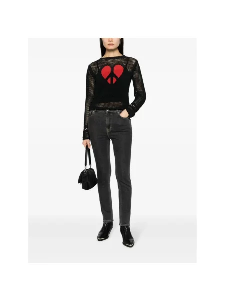 Sweter Moschino czarny