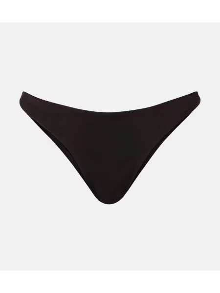 Bikini Staud din satin maro