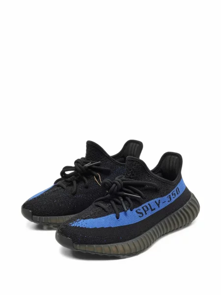 Kötött sneaker Adidas Yeezy fekete