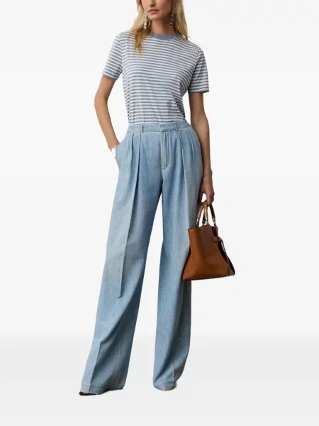 Ριγέ μπλούζα Ralph Lauren Collection μπλε