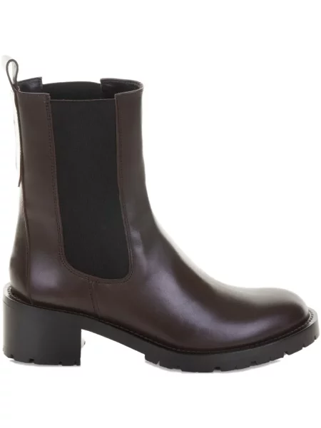 Botine chelsea Guglielmo Rotta din piele maro