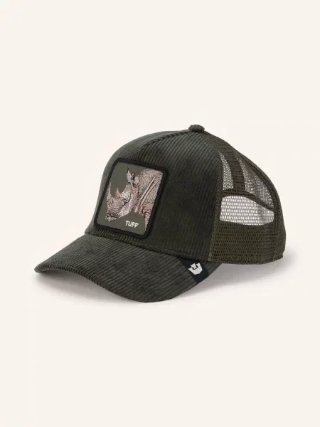 Goorin Bros. Kordová Čepice Corduroy Tuff tmavě zelená