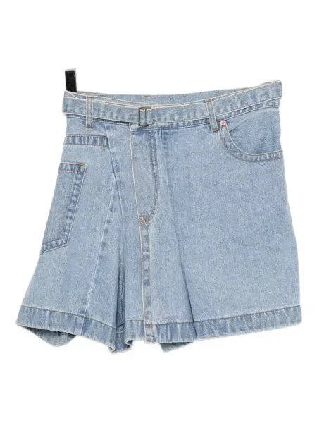 Spódnica jeansowa Sacai niebieska