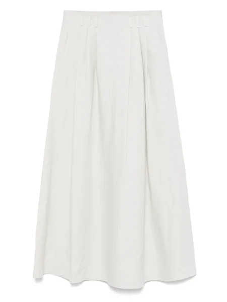 Fustă midi Giorgio Armani de in până la genunchi gri