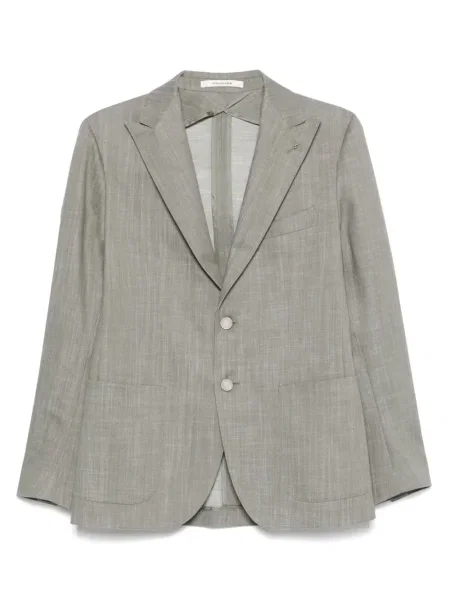 Sacou Tagliatore din țesătură twill verde