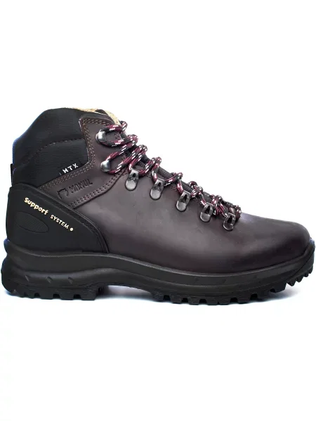 Кожаные ботинки Manul коричневые