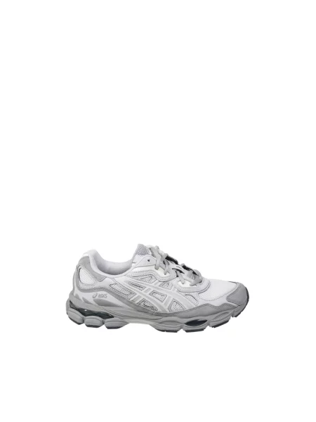 Sneakersy Asics zamszowe białe