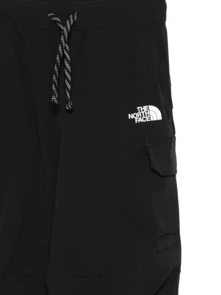 Spodnie cargo dziecięce The North Face czarne