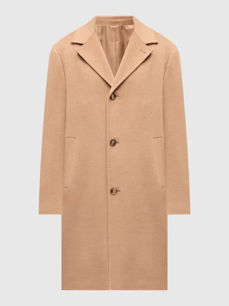 Пальто з кашеміру Brett Johnson бежеве