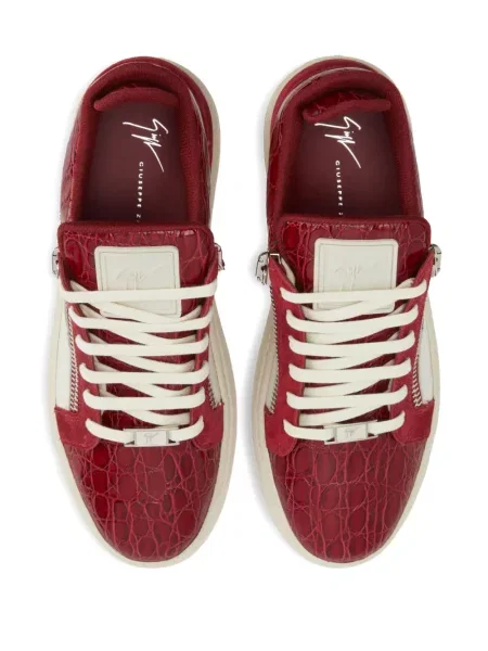 Sneakerși Giuseppe Zanotti Frankie roșu