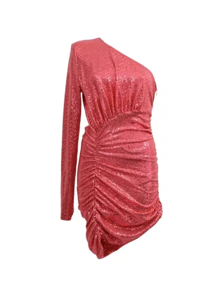 Rochie Alexandre Vauthier cu un umăr gol roz