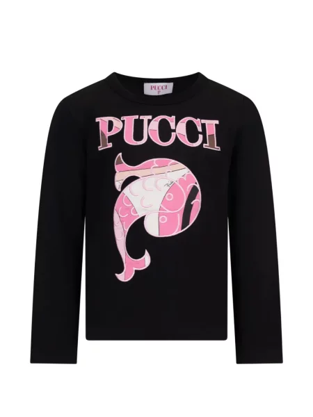 Gyerek póló Pucci fekete