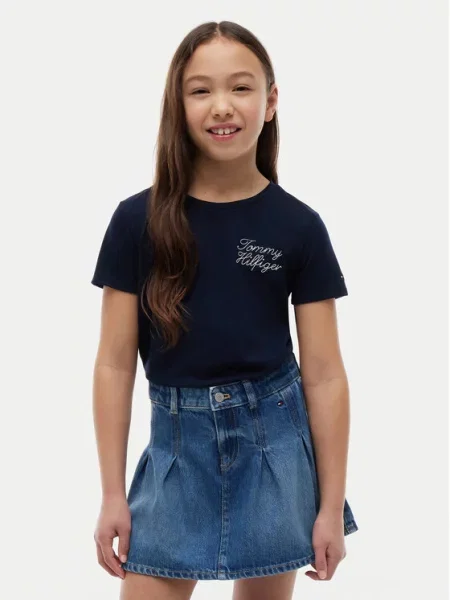 Tommy Hilfiger Póló Sötétkék