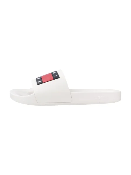 Tommy Jeans Pool Slide Ess ecru pánske žabky biela
