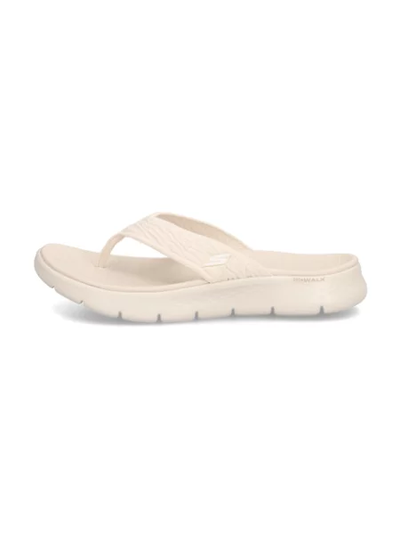 Pantofle Skechers béžové