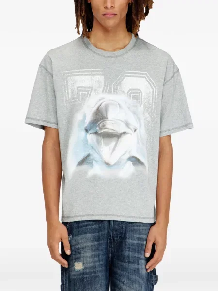 Tricou Diesel gri
