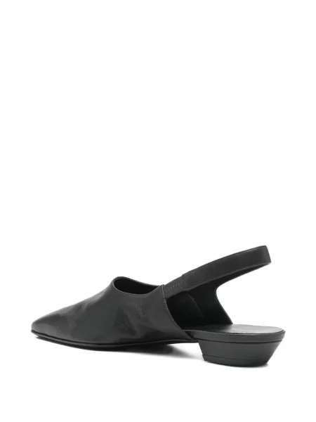 Pantofi cu toc Khaite fără toc negru