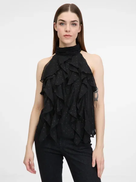 Bluză Orsay fără mâneci negru