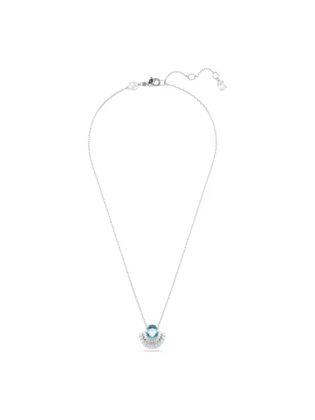 Naszyjnik Swarovski szary
