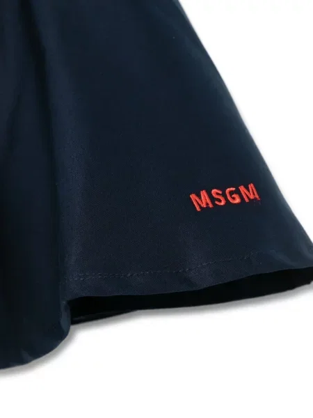Spódnica mini dziecięca Msgm niebieska