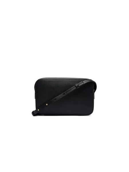 Torbica Calvin Klein Foil Logo Elongated Camera Bag crna