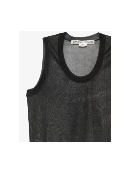 Top Comme Des Garcons czarny
