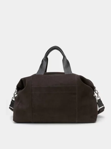 Замшевое поло Marc O'polo коричневое