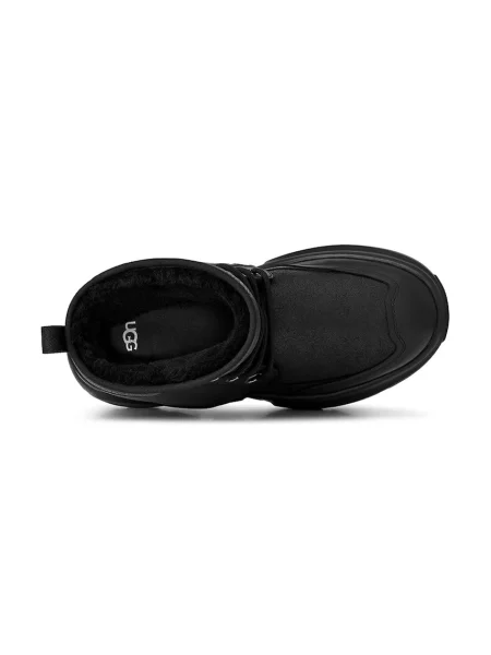Кожаные ботинки Ugg черные
