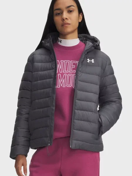 Утеплена куртка Under Armour сіра