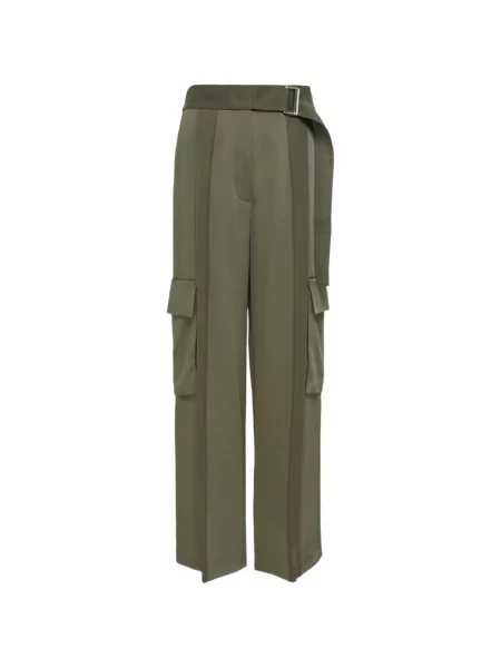 Cu centură pantaloni cargo Club21 verde