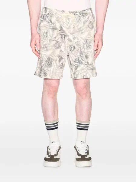 Pantaloni scurți Armani Exchange cu imagine cu cordon