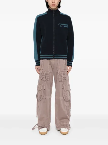 Pulover Maison Kitsune albastru