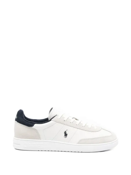 Sneakerși Polo Ralph Lauren cu autograf cu glugă albastru