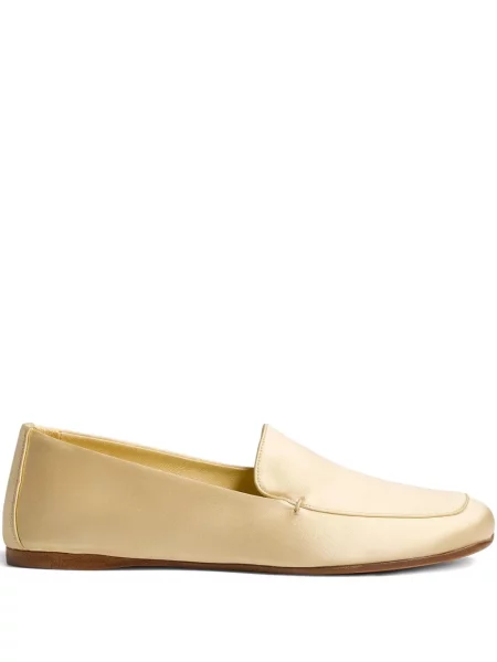 Pantofi loafer Khaite slip-on galben