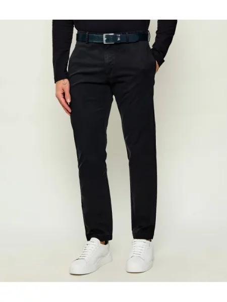 HUGO Pantaloni chino negru