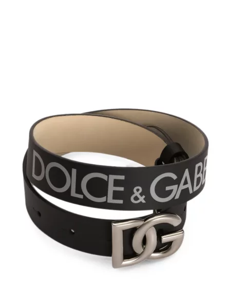 Pasek dziecięcy Dolce And Gabbana czarny