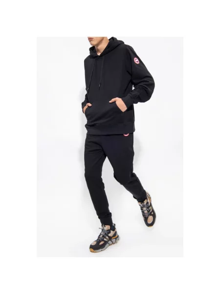 Spodnie dresowe Canada Goose czarne