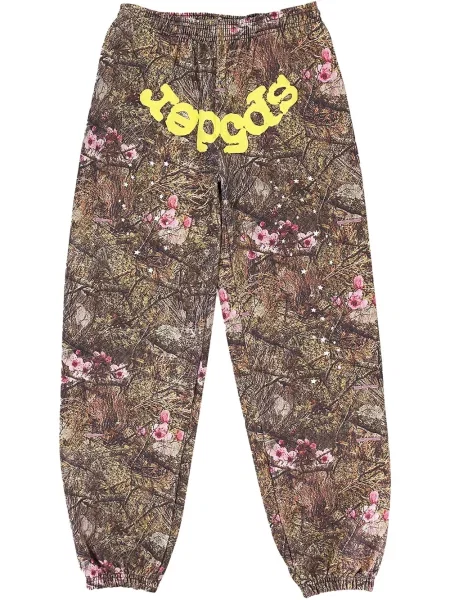 Pantaloni Sp5der alergare maro