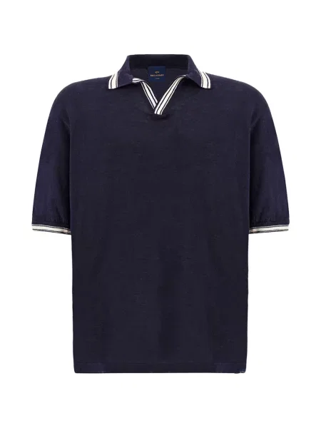 Gulerat tricou Paul & Shark de in albastru