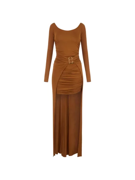 Rochie Elisabetta Franchi din jerseu roșu
