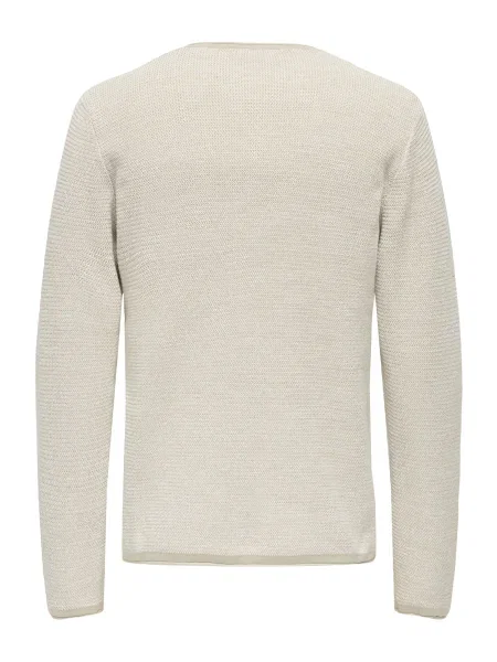 Only & Sons Pulover ONSERIC argintiu gri