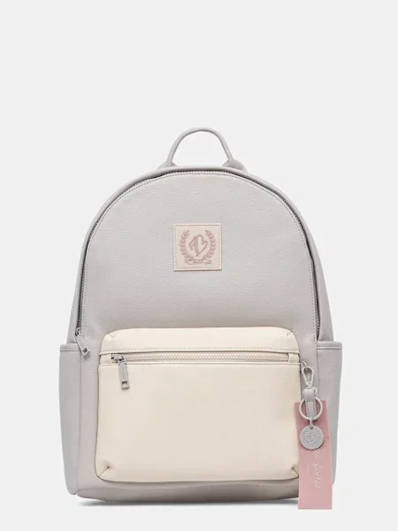 Aldo plecak duży gładki szary