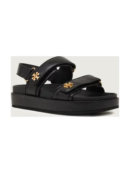 TORY BURCH De piele sandale KIRA SPORT negru