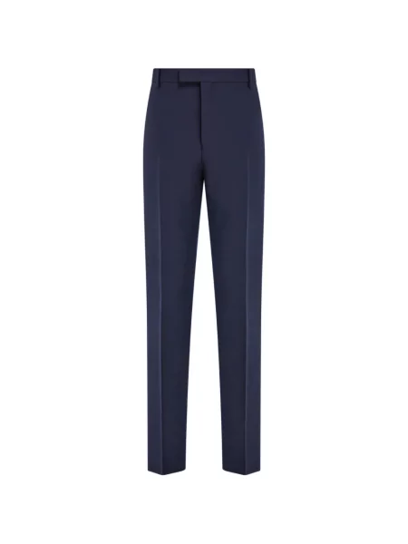 Společenské kalhoty Ferragamo modré