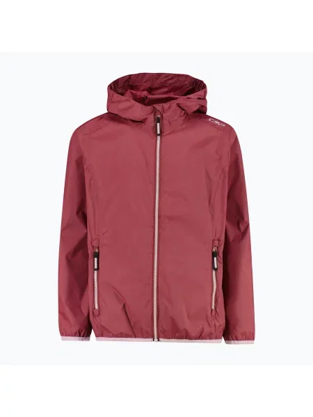 Gyerek esőkabát CMP Rain Fix Hood peony. Méret: sárga